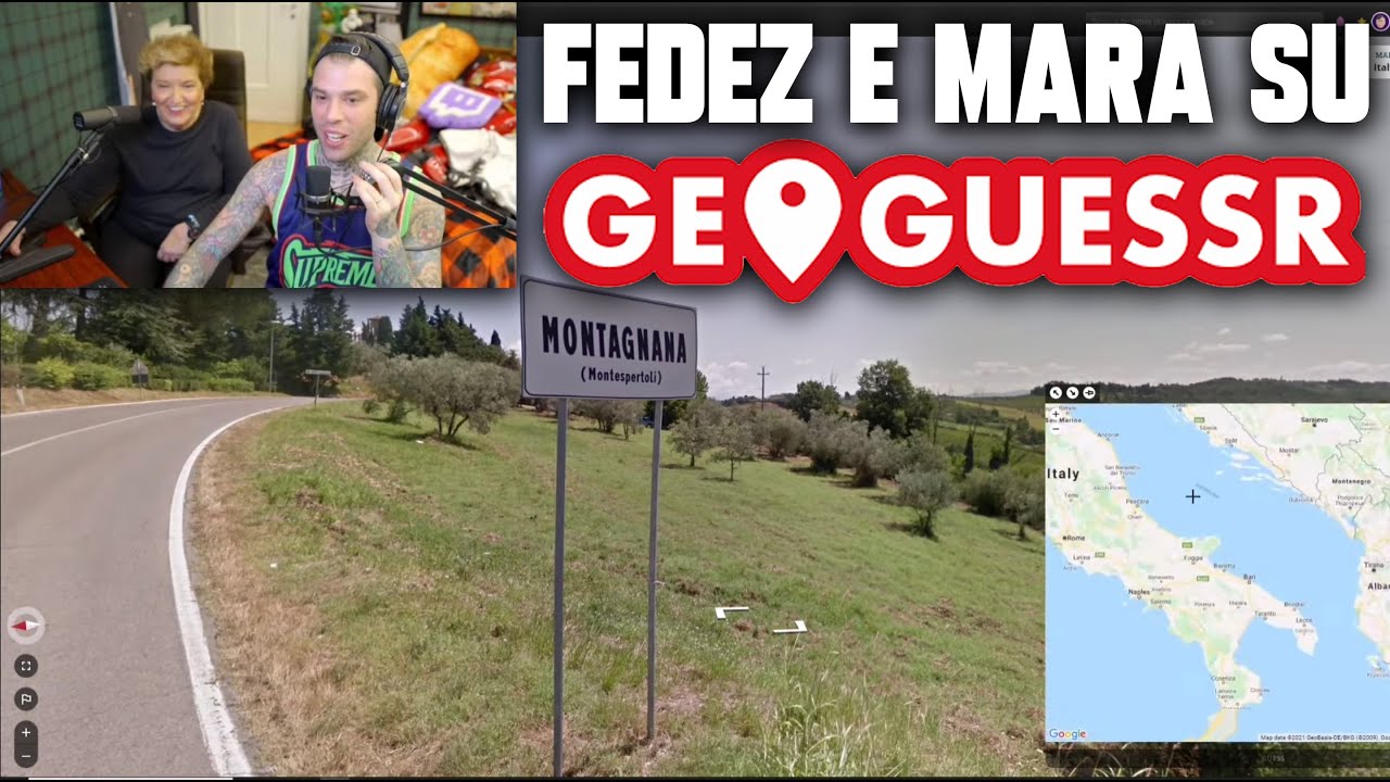 FEDEZ e MARA MAIONCHI su GEOGUESSR!