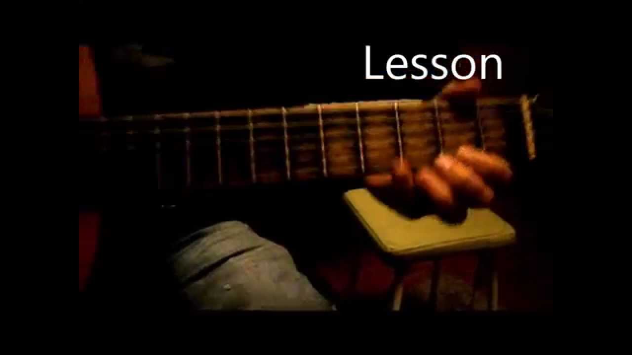 Asking Alexandria - Moving On (Acoustic Version) Intro solo lesson