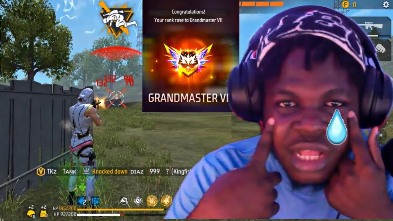 First Player To Reach Grandmaster In New Clash Squad Rank Season🤯| What 10 Hours Of FF looks like🤔