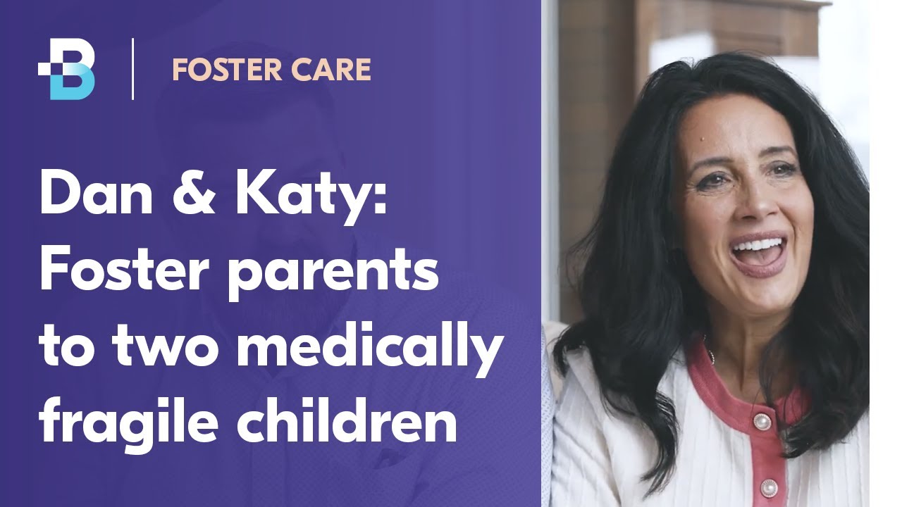 Foster parents to two medically fragile children