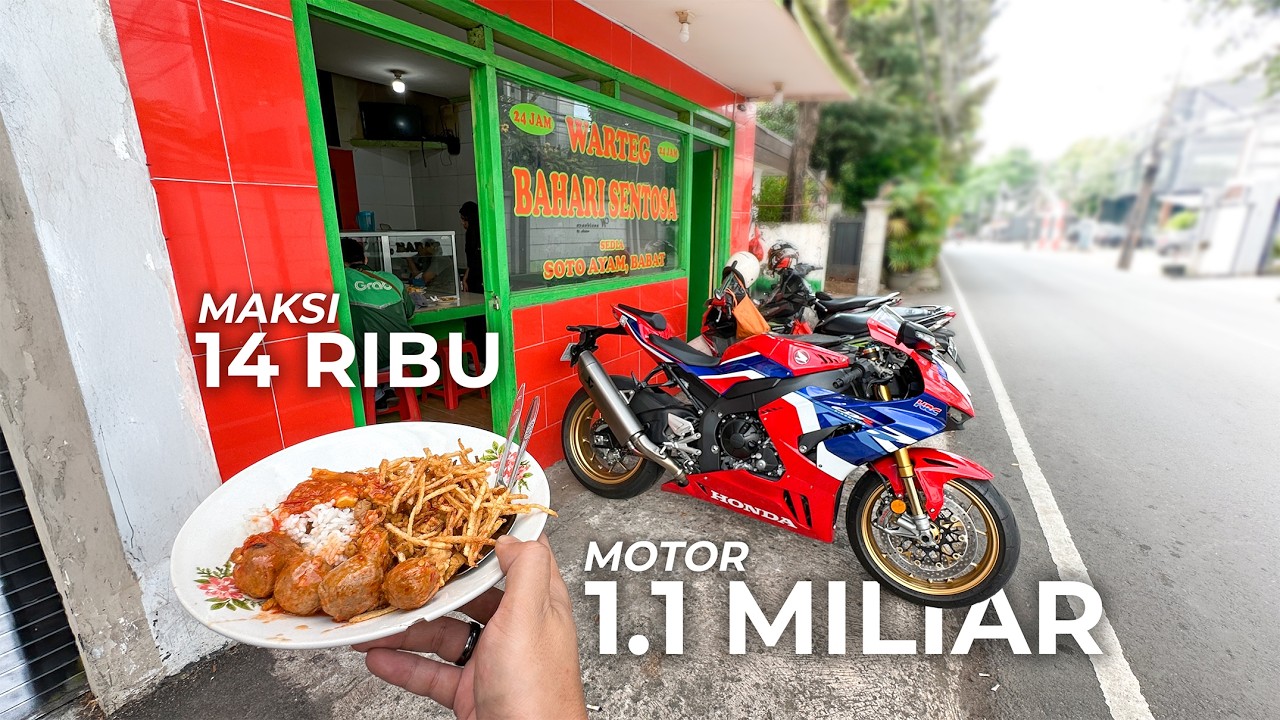 MOGE 1.1 MILYAR HARIAN DI JABODETABEK 🥵 CBR 1000 RR-R SP