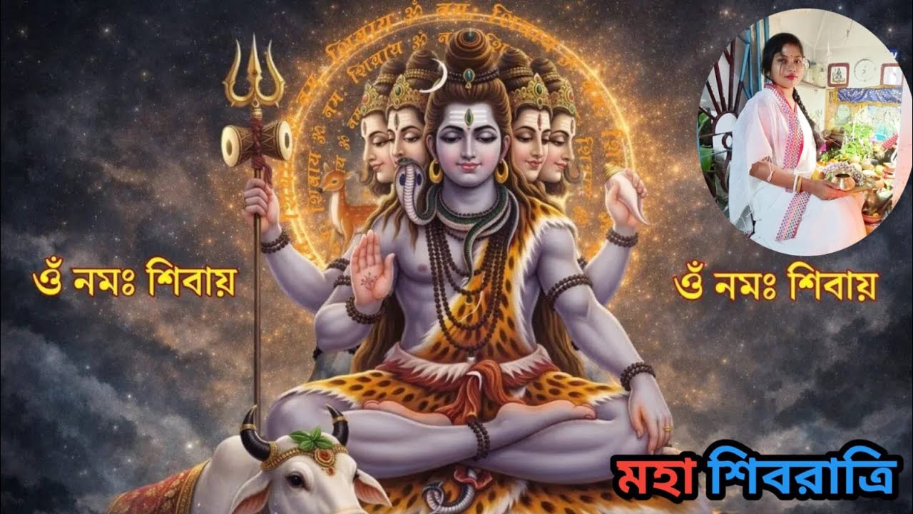 মহা শিবরাত্রি অনেক অনেক শুভেচ্ছা বন্ধুরা