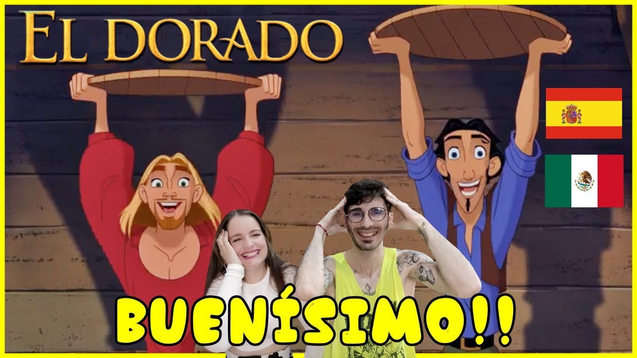 ESPAÑOLES REACCIONAN A DOBLAJE LATINO VS ESPAÑOL DE EL CAMINO HACIA EL DORADO