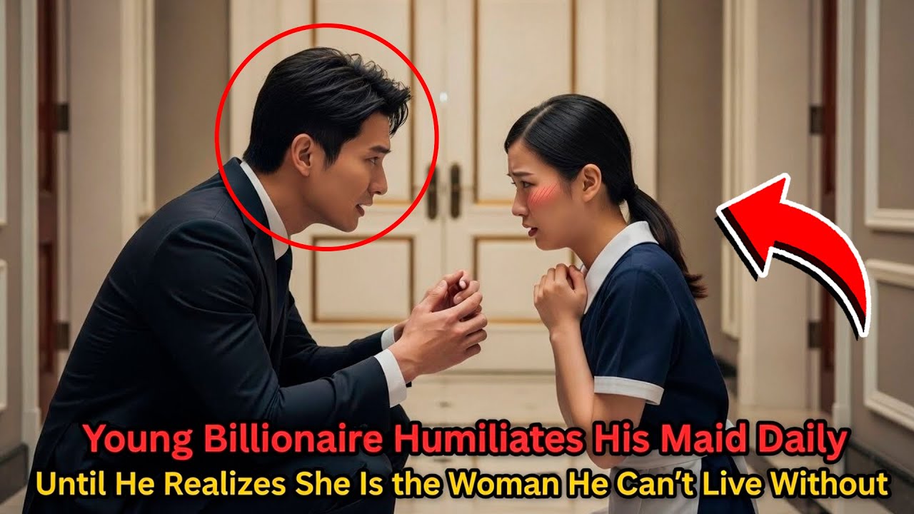 ❤️‍🩹Young Billionaire Humiliates His Maid — Until He Realizes She Is the Woman He Can’t Live Without