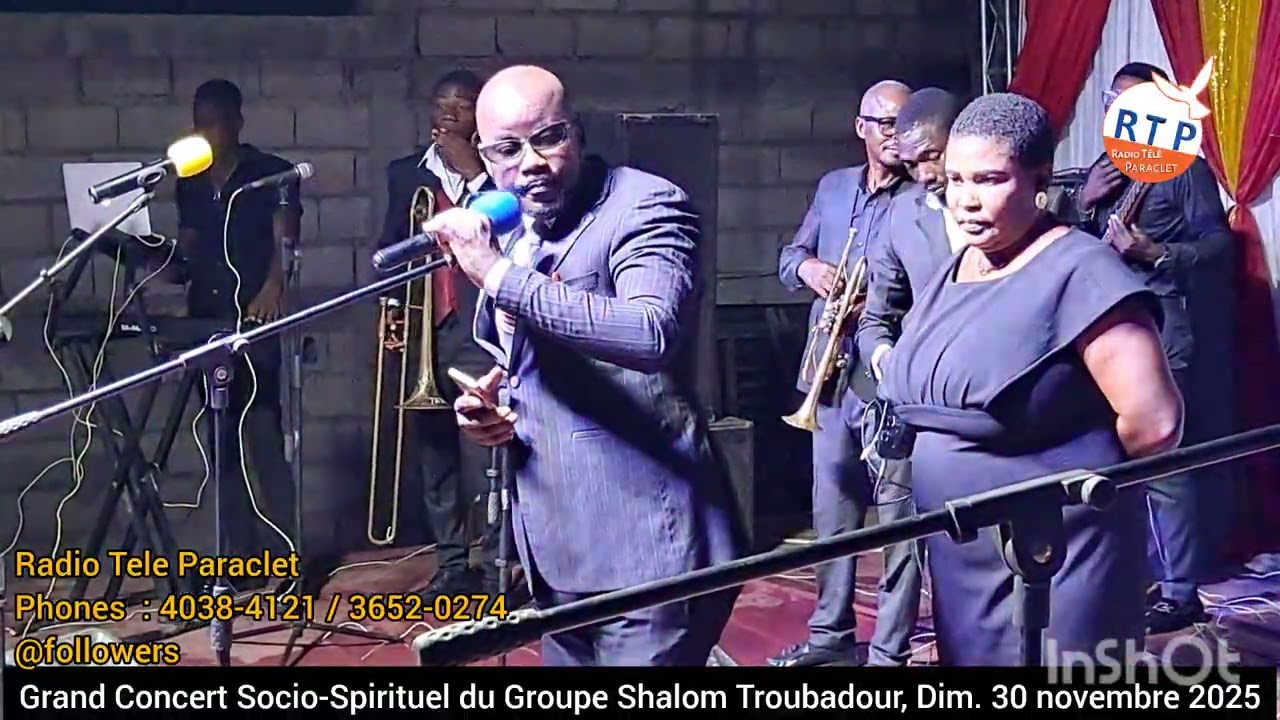 Grand Concert Socio-Spirituel du Groupe Shalom Troubadour, 30 novembre 2025