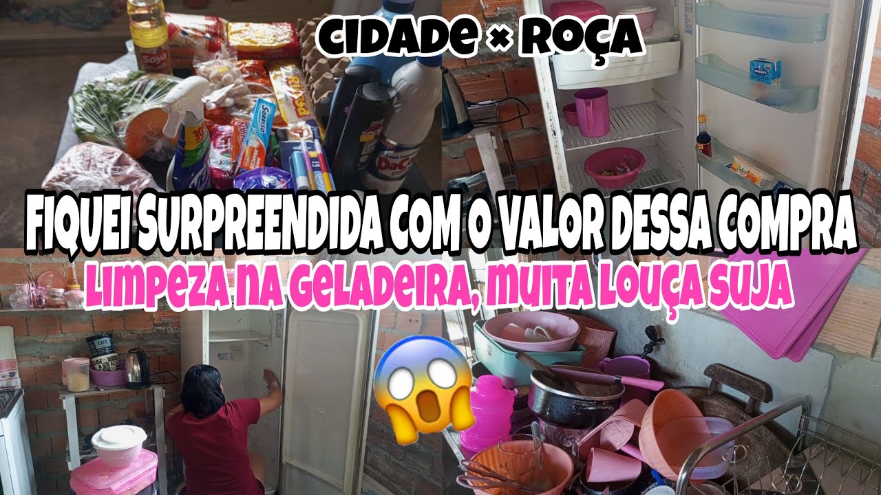 COMPRAS DO MÊS PRA QUEM MORA NA ROÇA| INTERIOR DO PARÁ -VALE A PENA?🤔