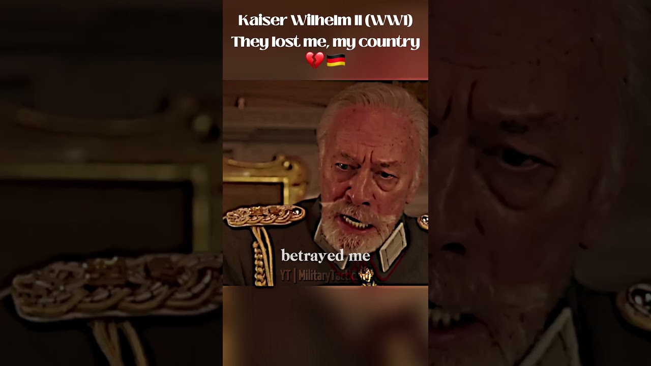 Kaiser Wilhelm II (🇩🇪) || WW1 edit || The Exception | #shorts #history #war #ww1 #germany