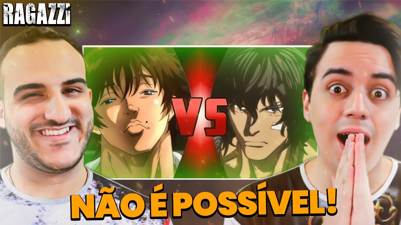 REAGINDO ao BAKI VS OHMA | BATALHA MORTAL •COMIC•