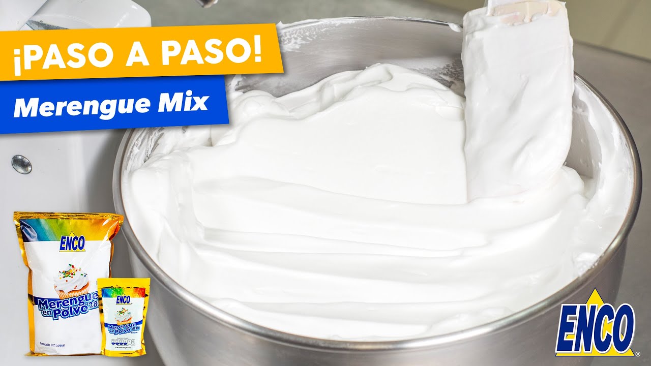 ¡Método de preparación Merengue Enco!