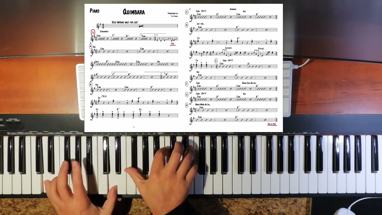 Quimbara Piano Demo