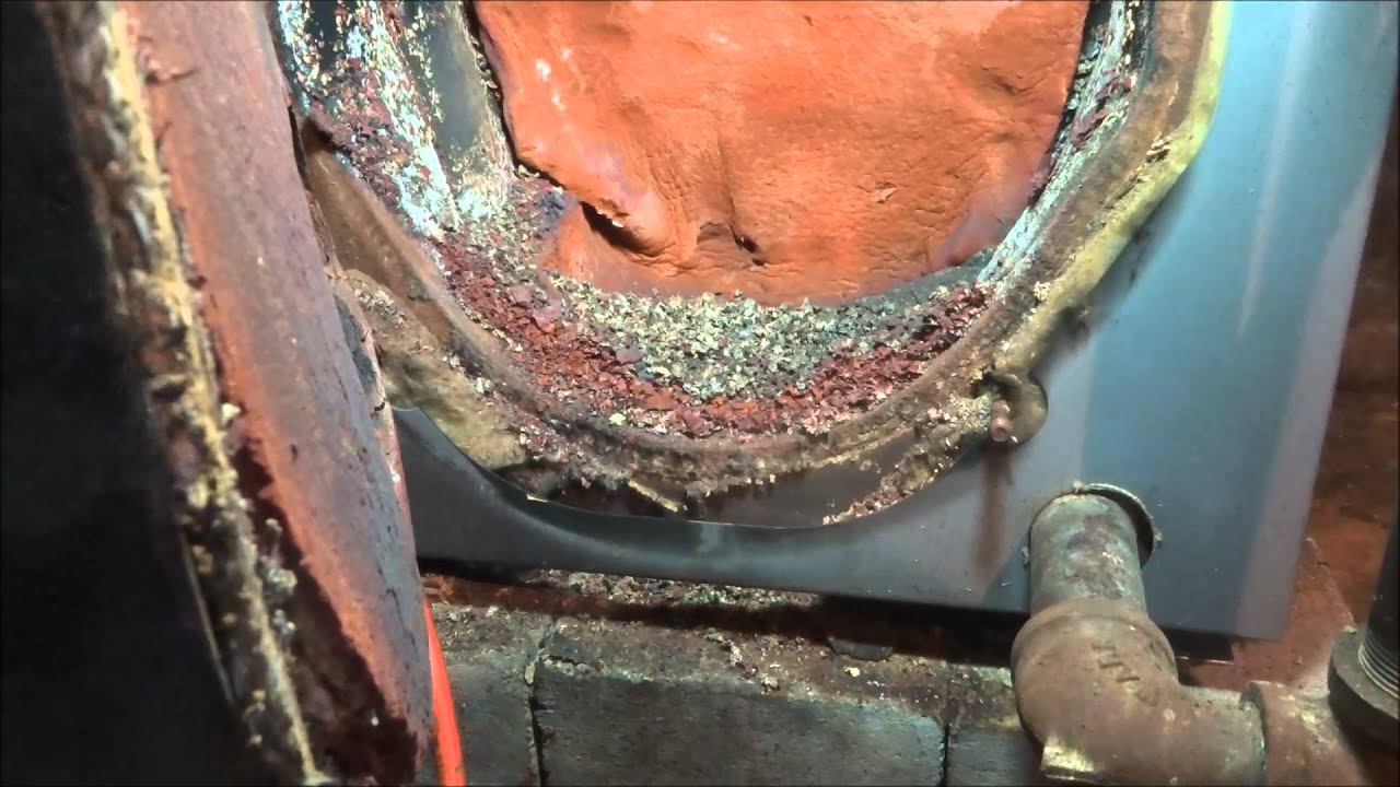 full oil burner cleaning firebox replacement