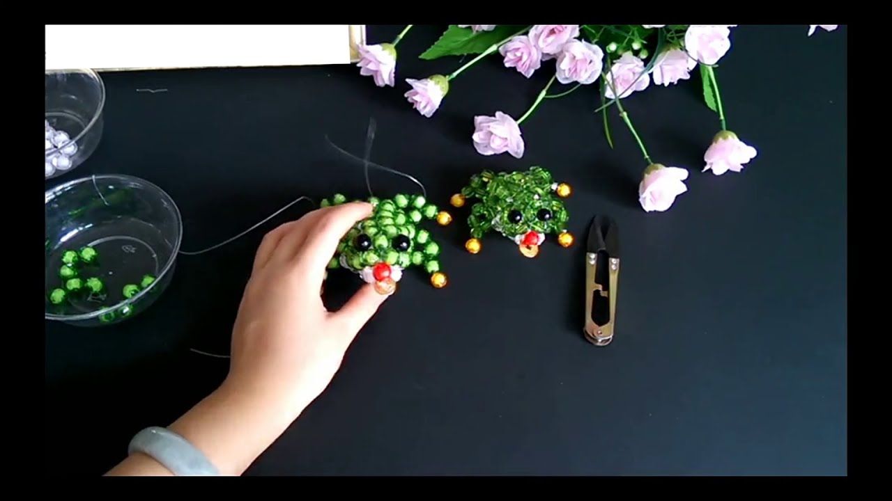 水晶串珠 動物類飾品 金幣蛙