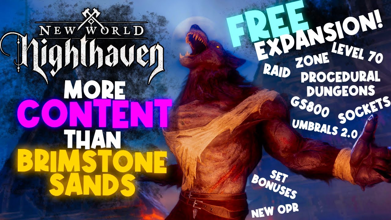 FREE New World Expansion will save the game - New World Season 10