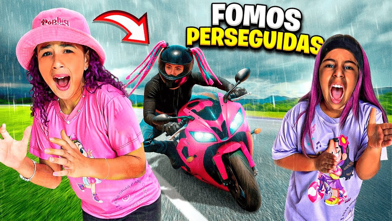 UMA MOTO MISTERIOSA ME PERSEGUIU DEPOIS DA ESCOLA ! * socorro !