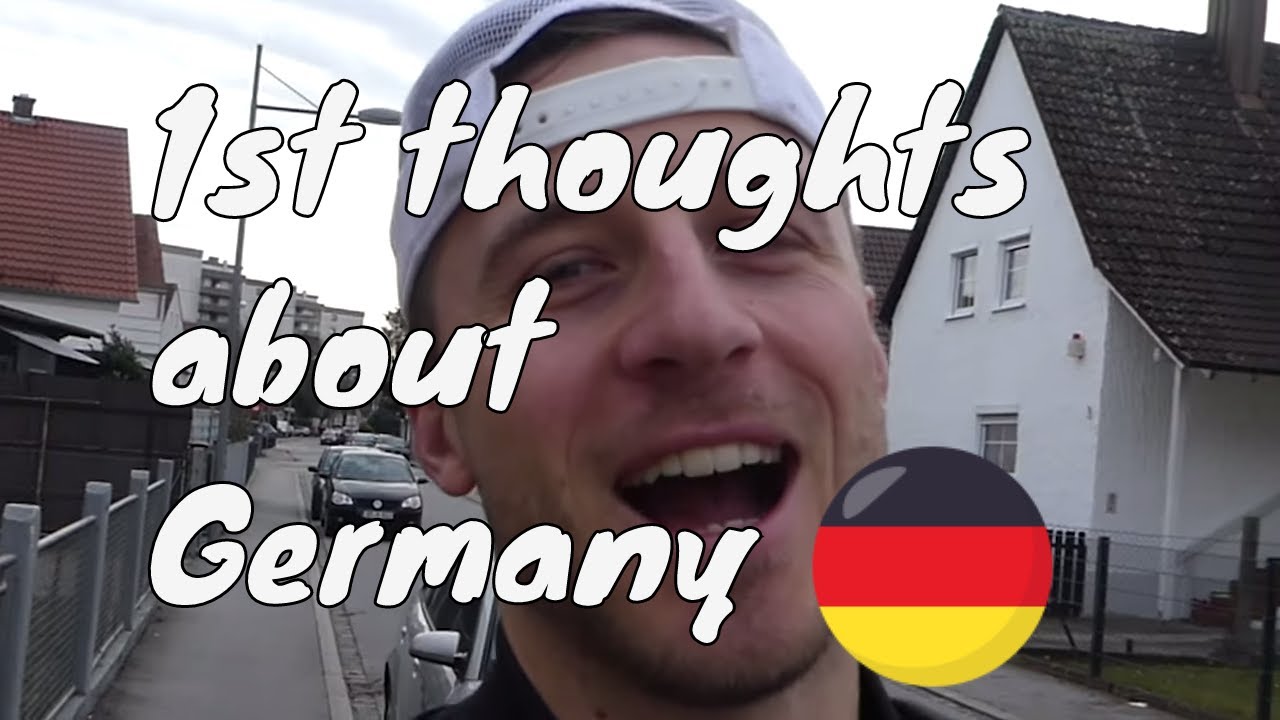 Walking around, with my first impressions of Germany/Bavaria