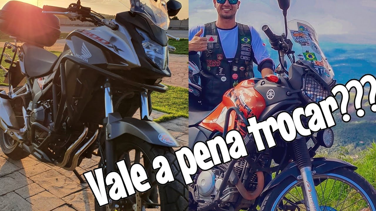 Ténéré 250 vs CB500X (os dois modelos)