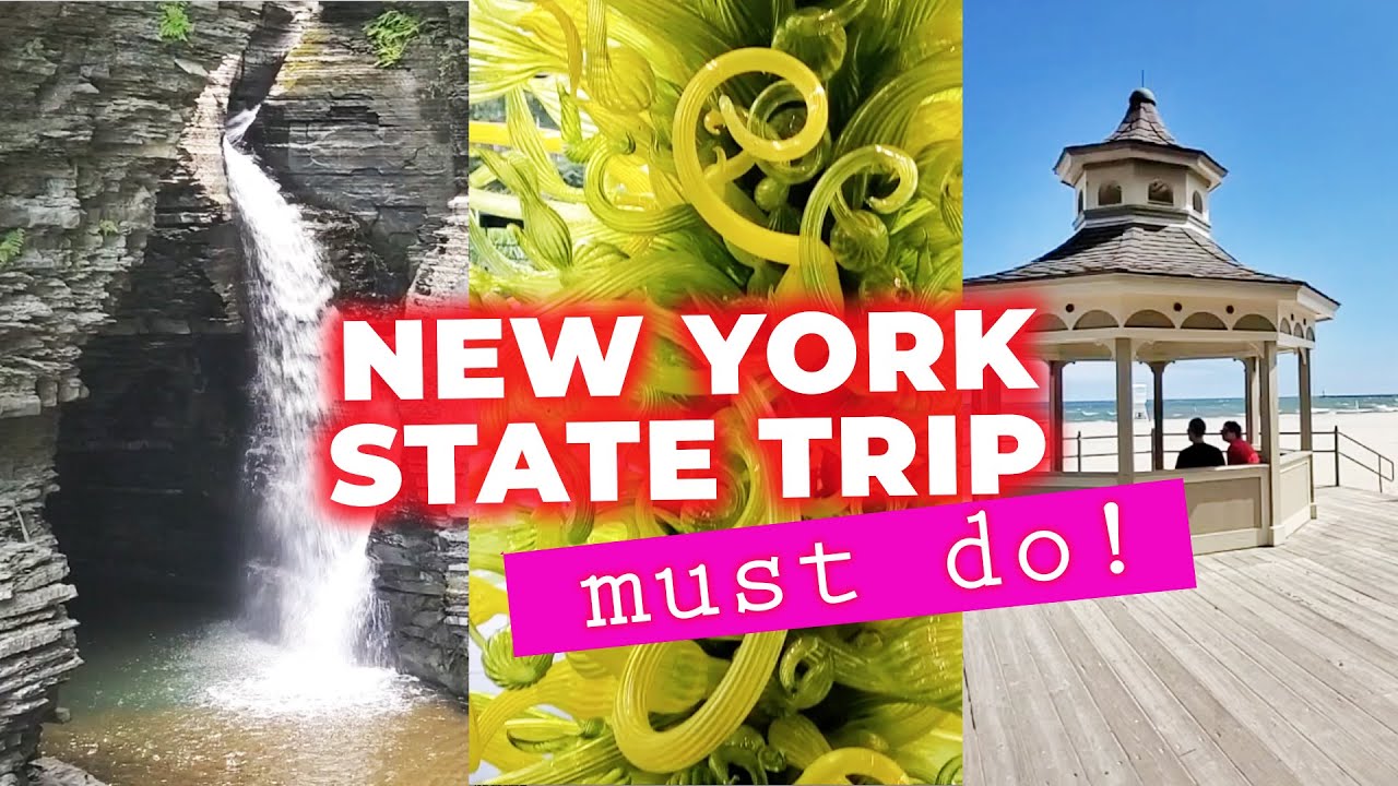 NEW YORK STATE TRIP! Watkins Glen, Museum of Glass, Sleeping at a School!! & Rochester