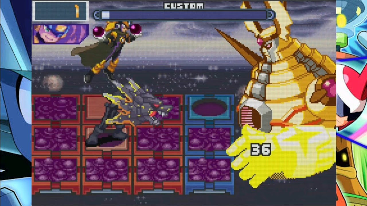 Megaman Battle Network 4 Dark Karma vs Duo Omega