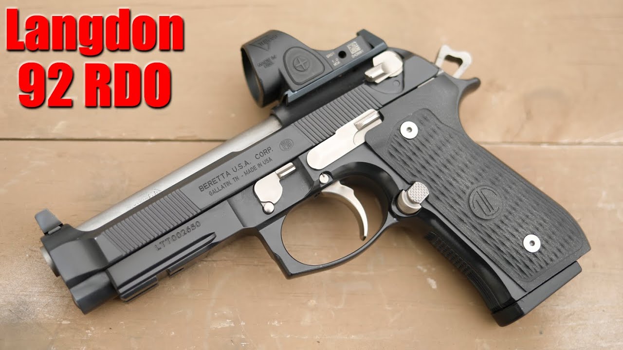 Langdon Tactical Beretta 92 Elite LTT RDO First Shots: The Best Beretta 92?