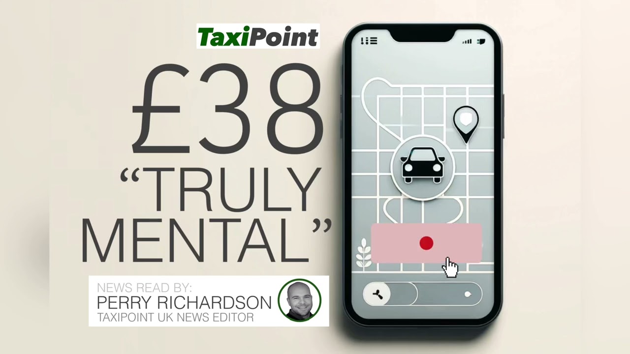 Taxi drivers shocked ridehail drivers only offered &pound;38 for central London to Gatwick Airport trip