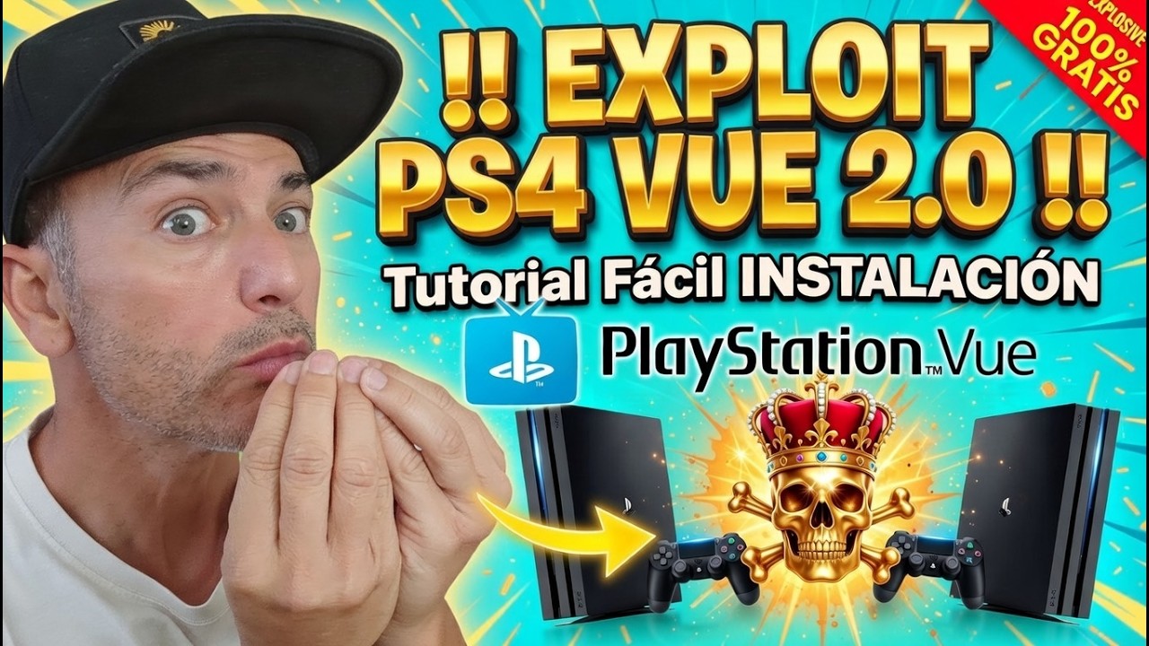 Exploit PS4 con PlayStation Vue 2.0 – Tutorial de Instalación Fácil para Mejorar tu EXPLOIT