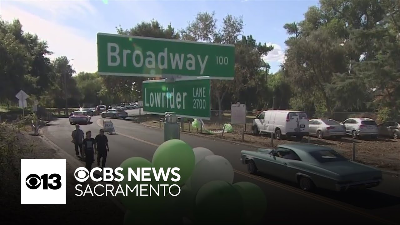 Theft of Lowrider Lane sign sparks concern in Sacramento car club community