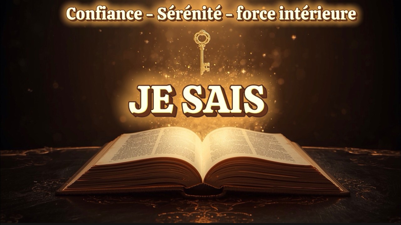 Je Sais – Affirmations Positives pour Confiance, Sérénité et Force Intérieure | Magic Mindset
