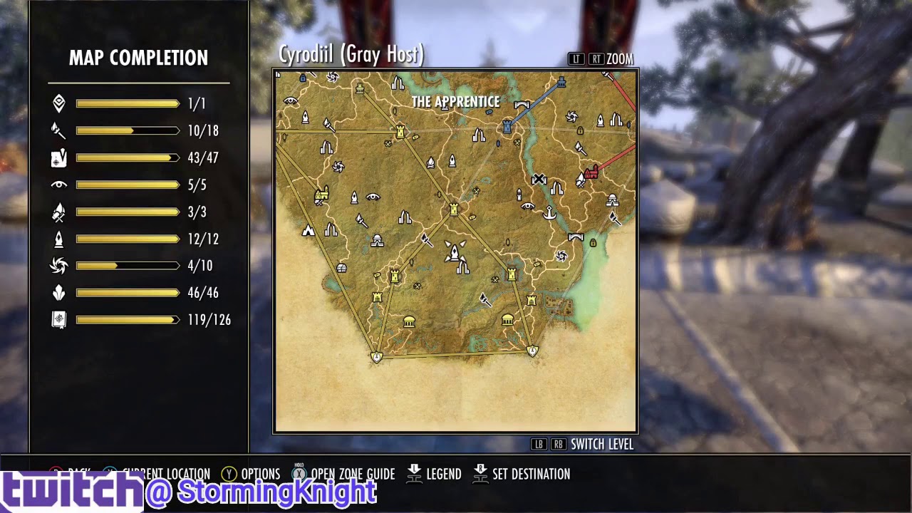 ESO How to Read the Cyrodiil map and Campaign Interface