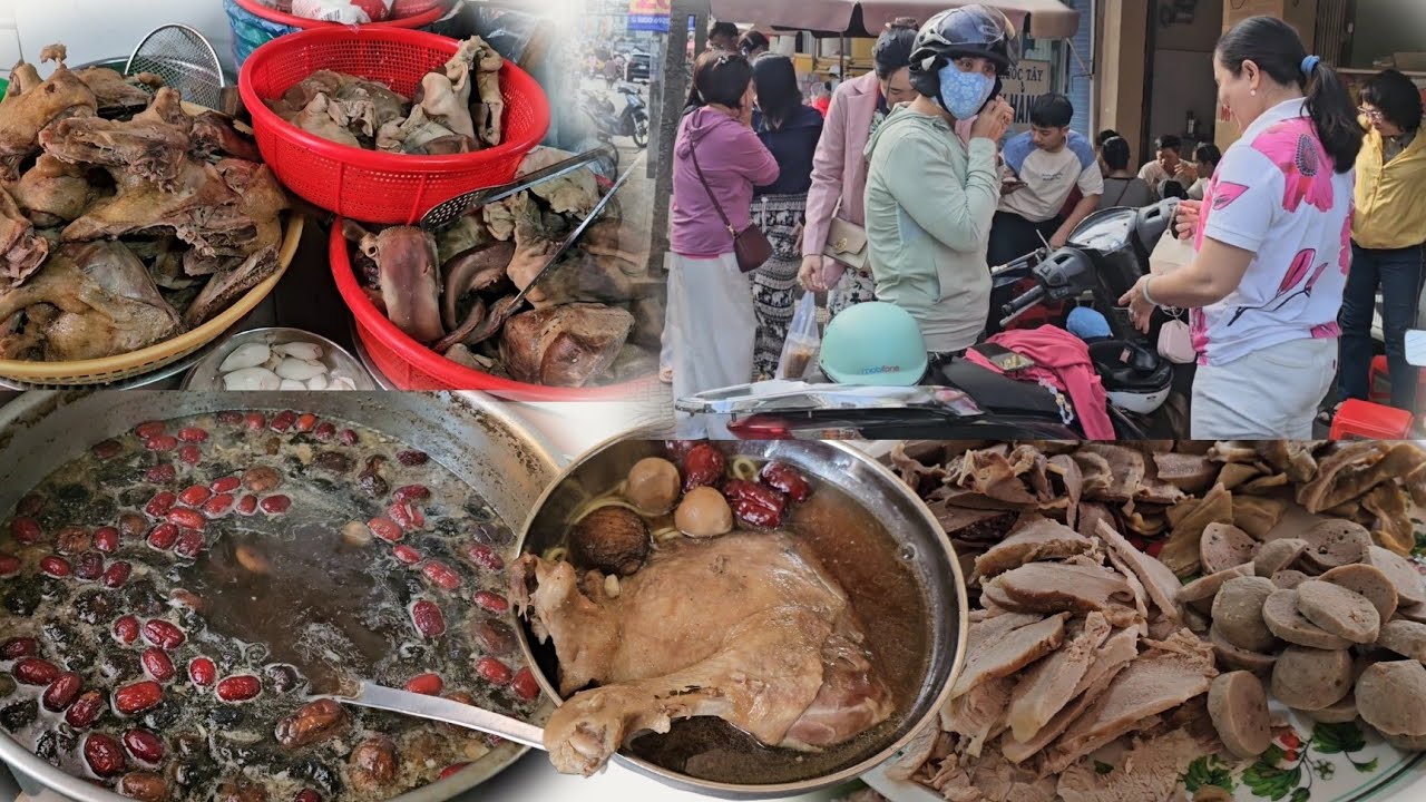 Hủ tiếu sa đéc, vịt tiềm quán quê khách ăn nườm nượp