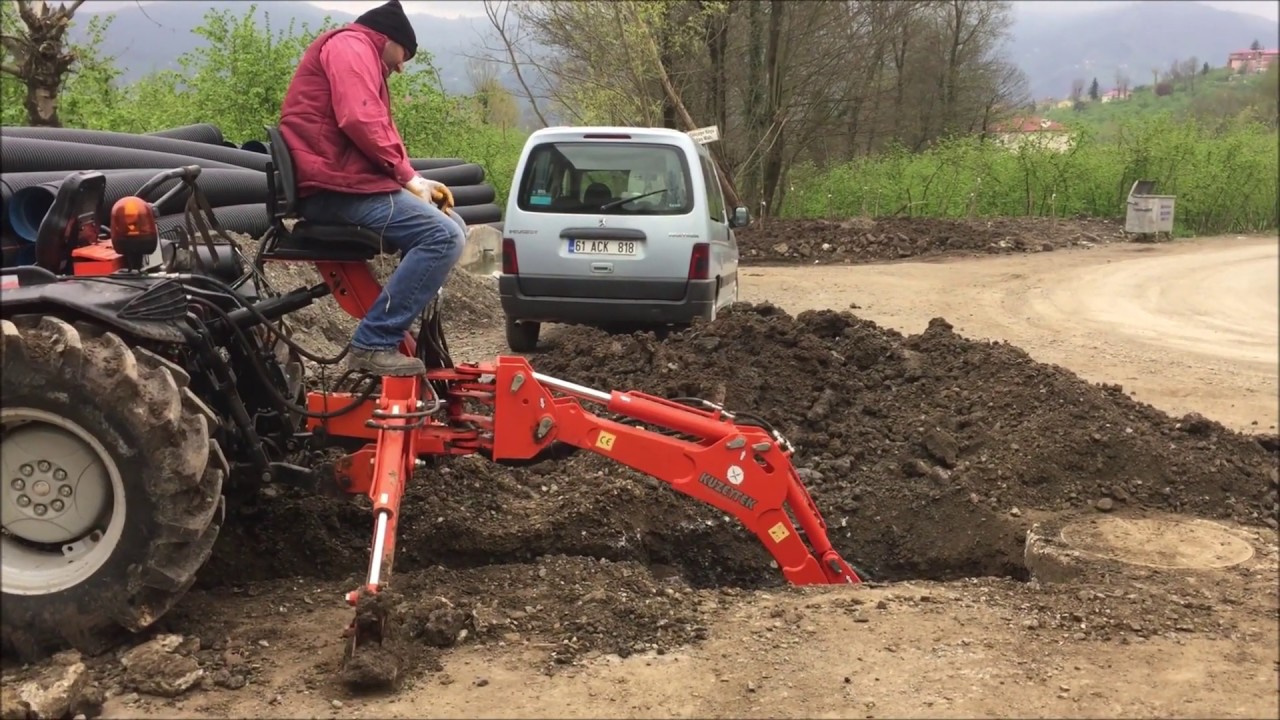 Antonio Carraro trx 9900 & kuzeytek kazıcı