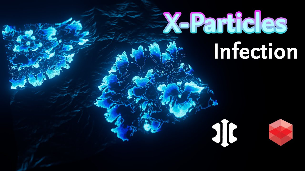 X-Particles Infection Waves