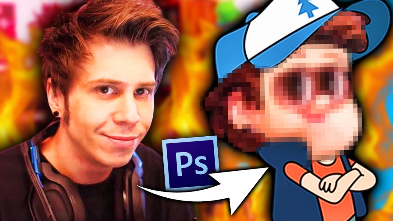 Transformando YOUTUBERS en DIBUJOS ANIMADOS