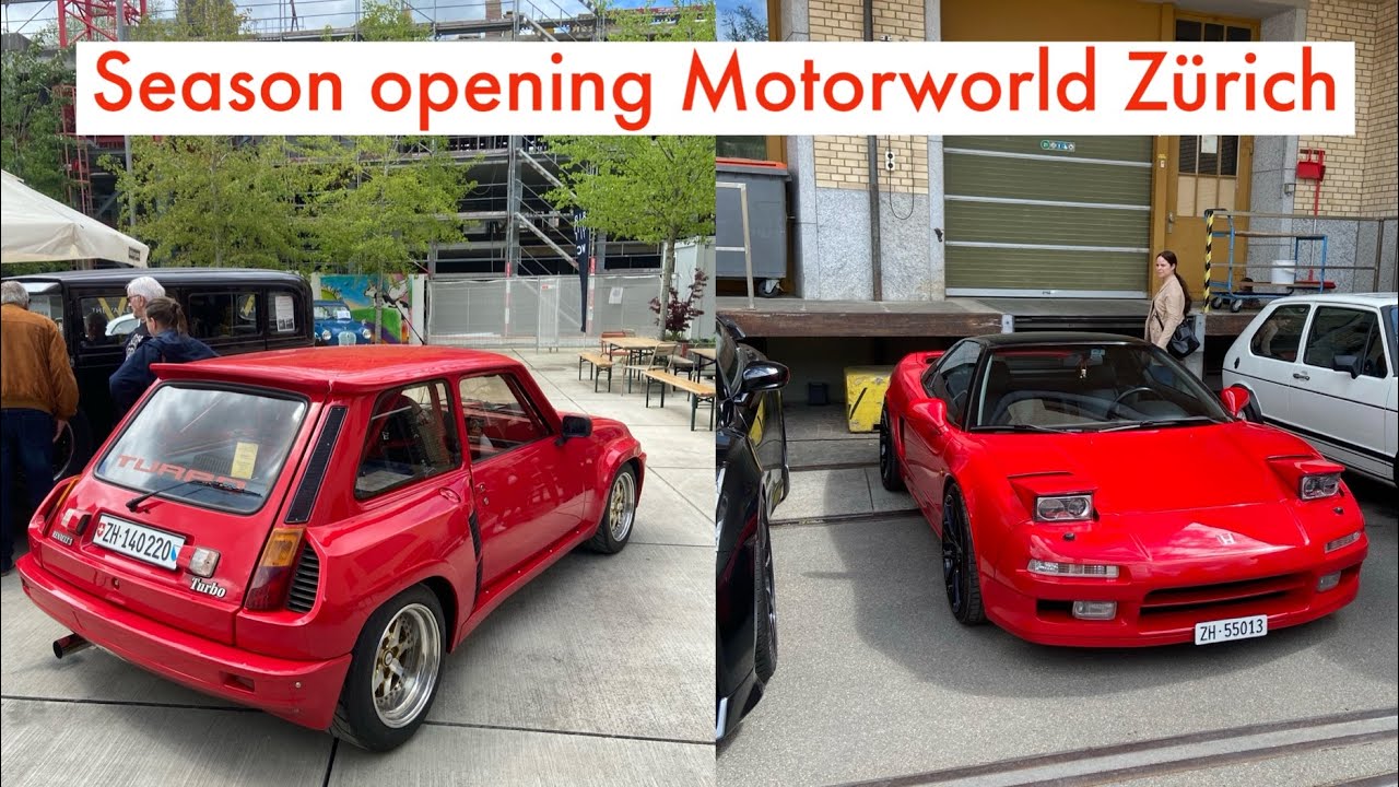 Motorworld Zurich Season opening 2024 - Supercars, USDM, JDM, Loud accelerations & rare cars!