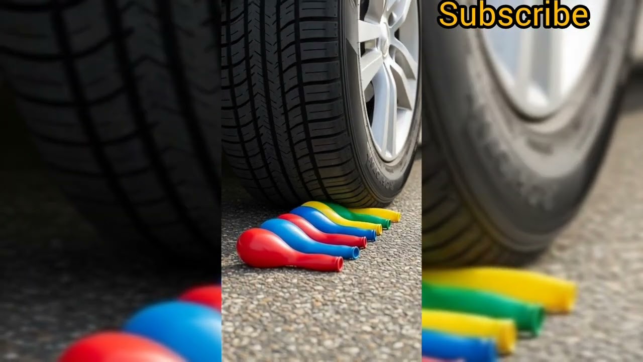 Tire vs Everything 😱 | Ultimate Crush Test | Satisfying & Shocking Results