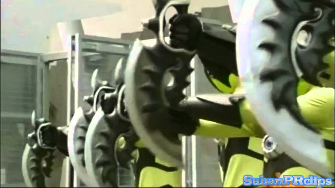 Power Rangers Megaforce - The Messenger - Unmorph Fight