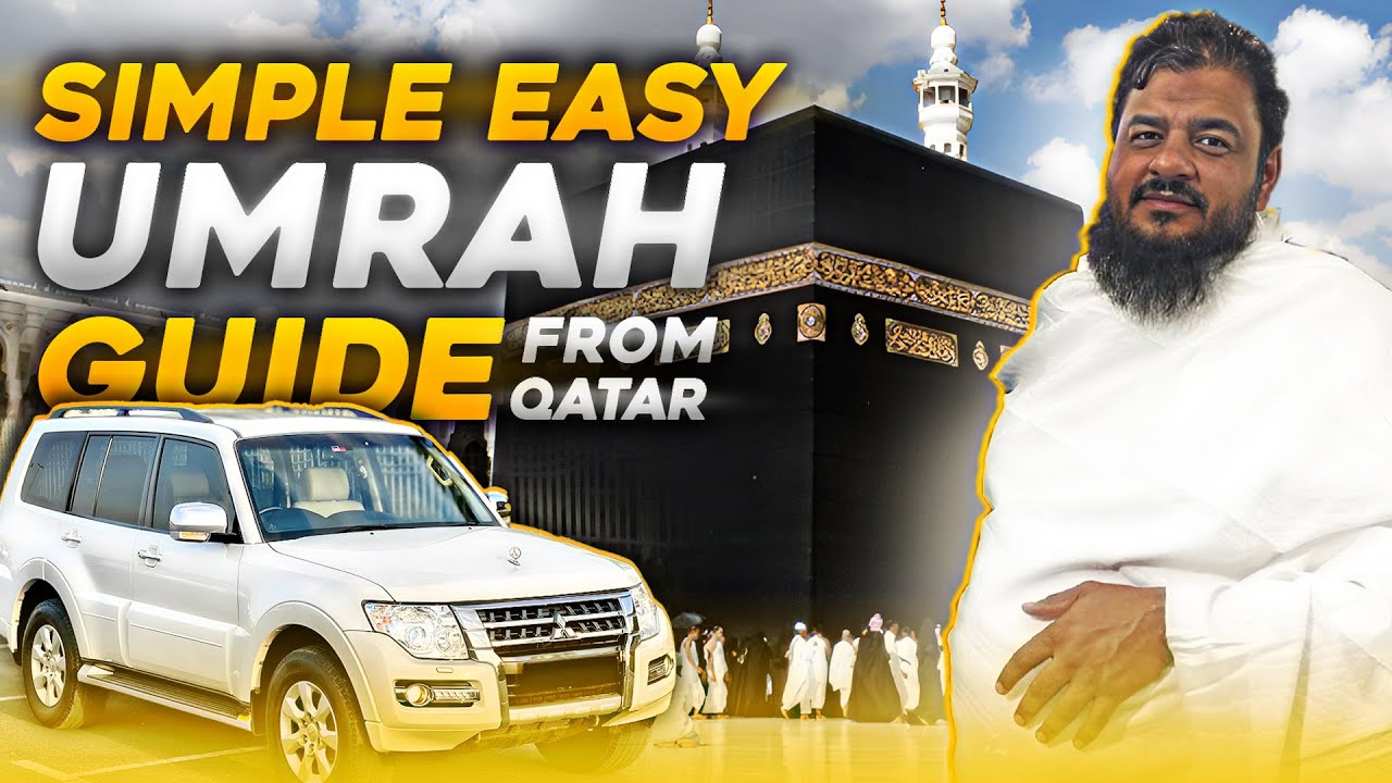 Simple & Easy Umrah Guide from Qatar | Road Trip to Makkah 🚗🕋 | Younas khan vlogs
