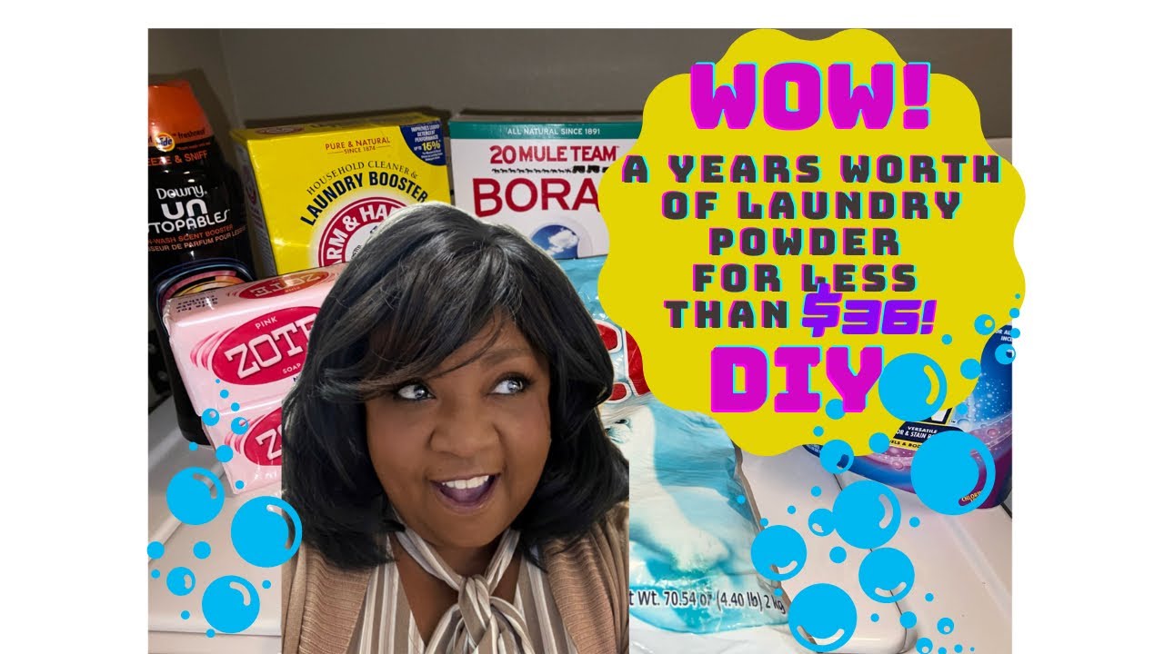 DIY Laundry Detergent for Less!