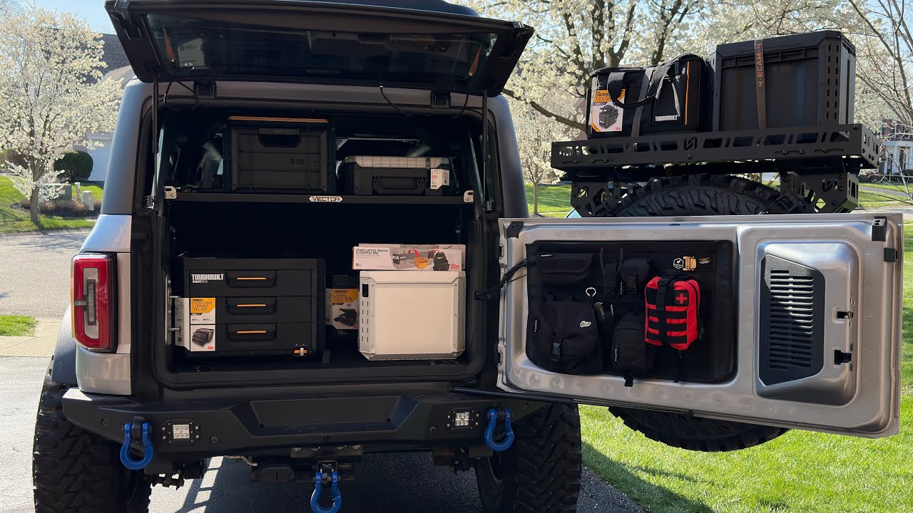 Must-Have Accessories: Upgrading Your Bronco with ​a Spare Tire Carrier Rack from @turnoffroad