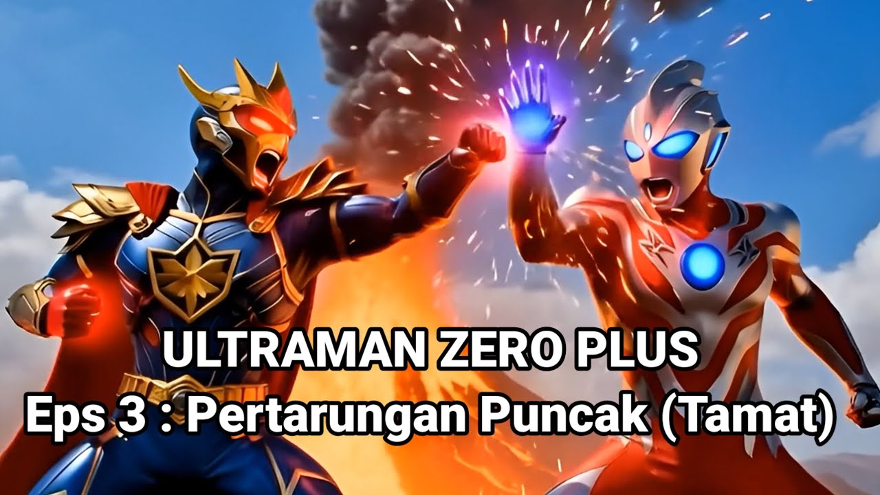 ULTRAMAN ZERO PLUS Eps 3 : Pertarungan Puncak (Tamat) #videoai #ultraman #trending #youtube 