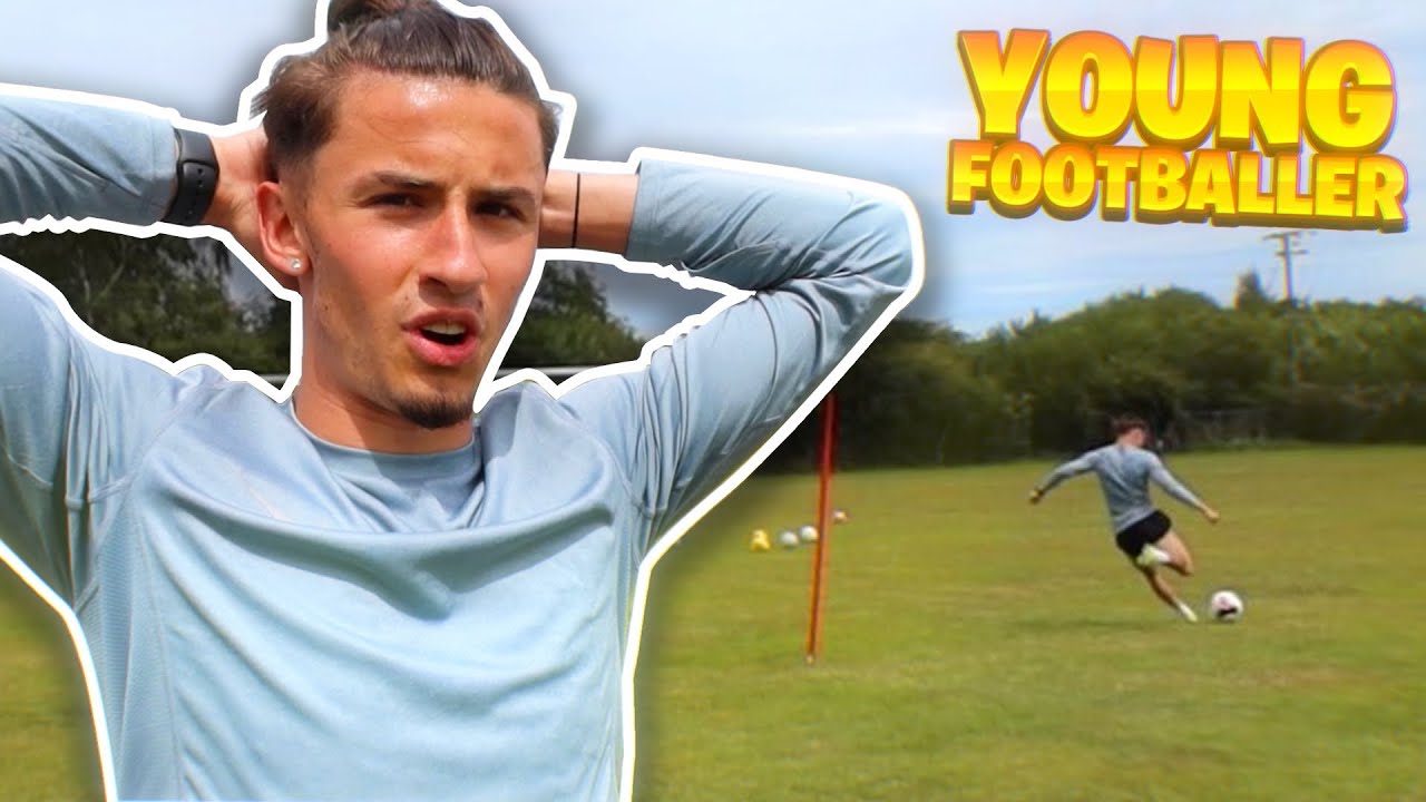 YOUNG FOOTBALLERS TRAINING SESSION... (DAY IN THE LIFE OF A FOOTBALLER) | EP.26