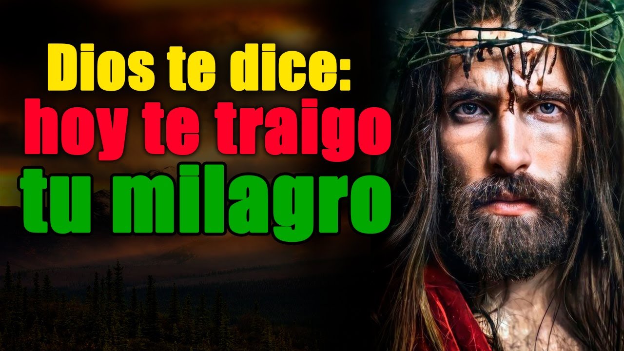 𝗗𝗜𝗢𝗦 𝗧𝗘 𝗗𝗜𝗖𝗘 𝗛𝗢𝗬: HOY TE TRAIGO TU MILAGRO, NO TE ATREVAS A IGNORARME!!