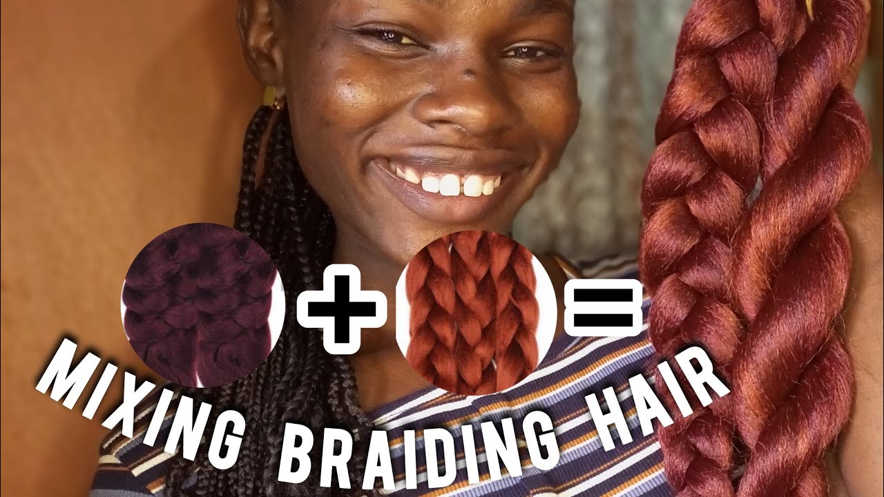 DIY Customized Ombre Box Braids |Color 99J and 350 |Box Braids With Extra long Hair| Kenyan Youtuber
