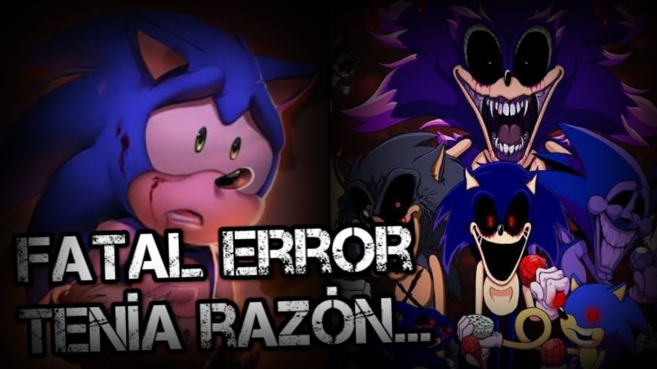 Creepypasta de Sonic The Hedgehog + Friday Night Funkin' 