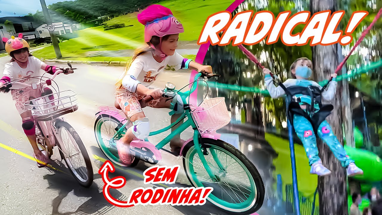 Helena aprendeu a andar de BIKE SEM RODINHA ! COMPILAÇÃO