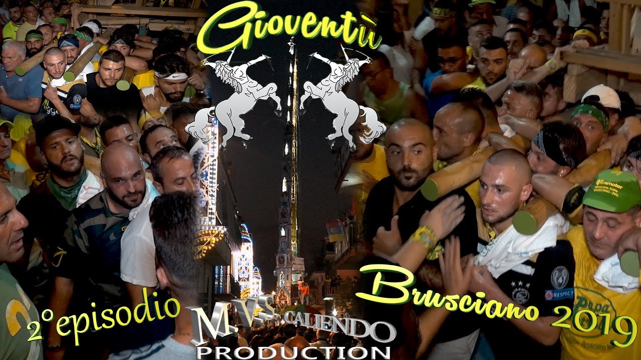 BRUSCIANO GIOVENTÙ 2019 SECONDO EPISODIO HD M.V.S. CALIENDO