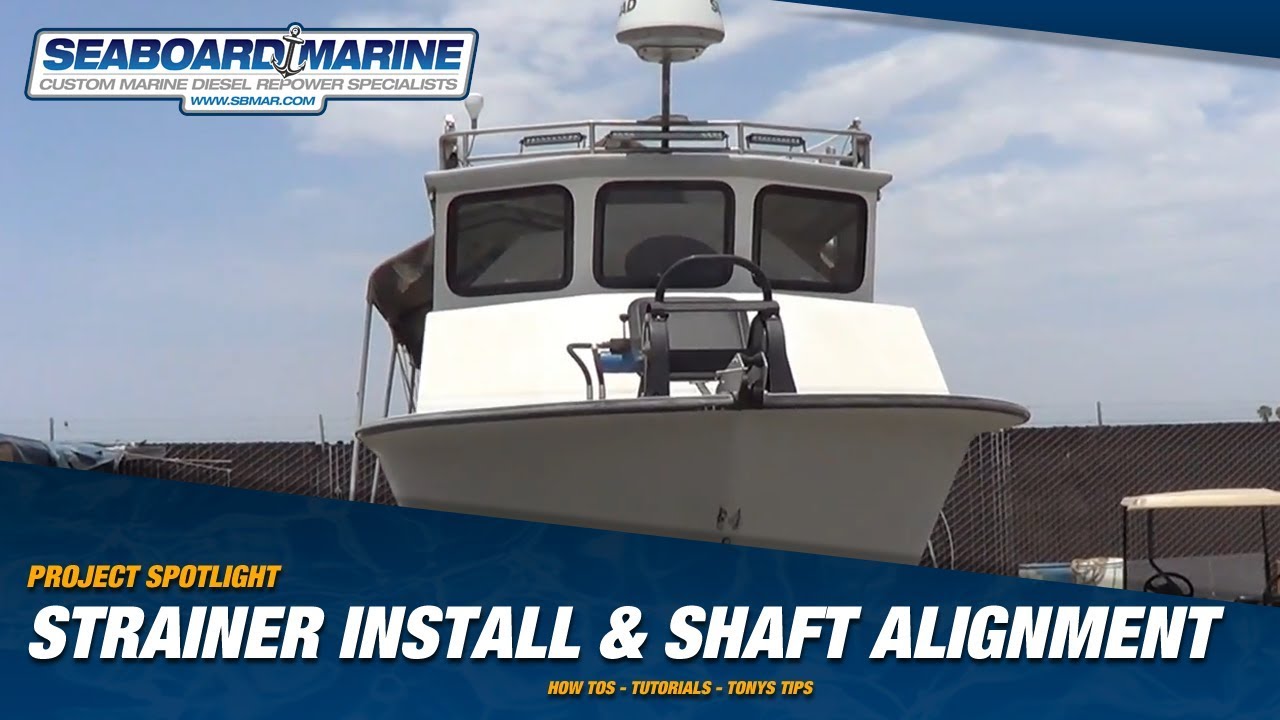 Project Spotlight: Radon 27 Sea Strainer and Propshaft Alignment ZF85IV