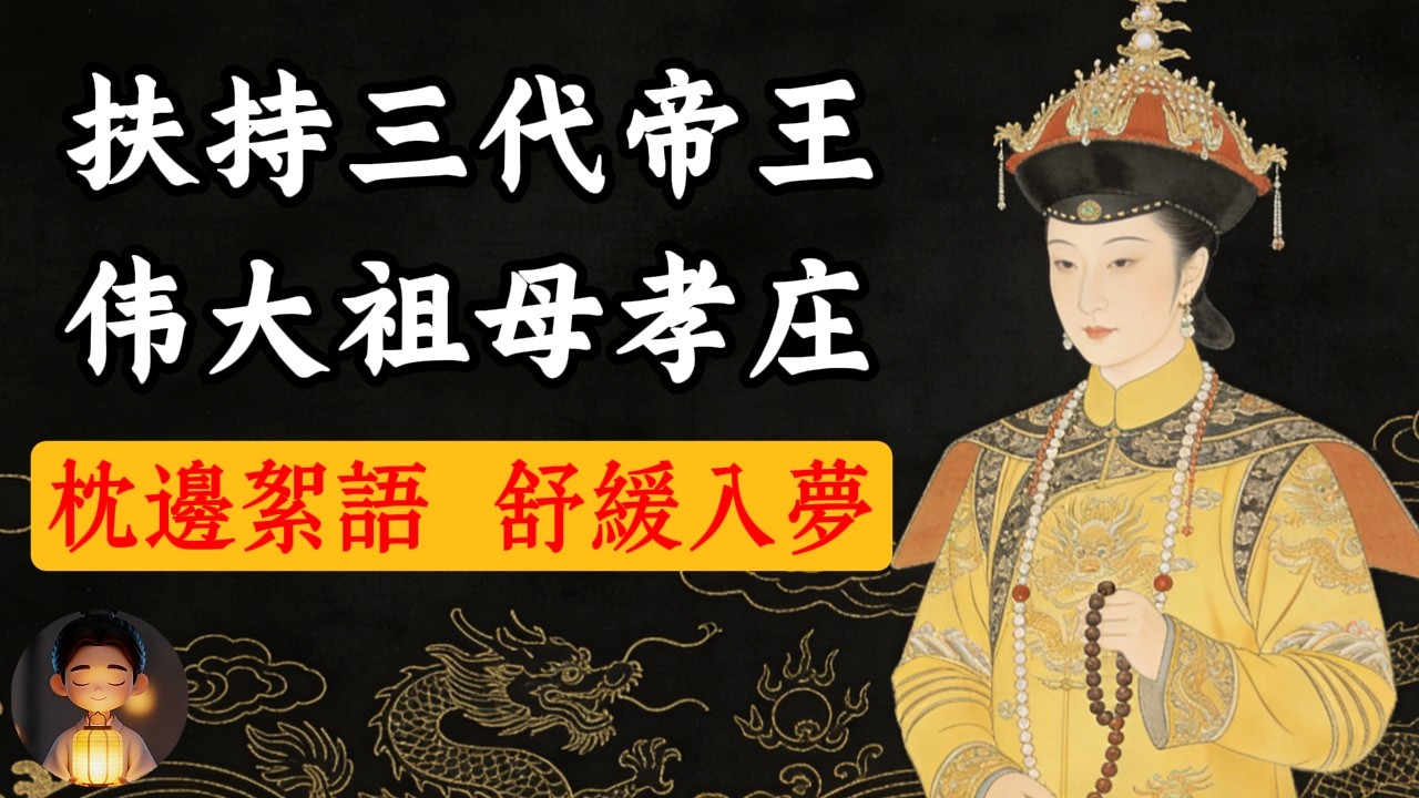 辅佐三代帝王，亲手带大康熙！孝庄太后：大清最伟大的老祖宗| 枕边密语，舒缓入梦