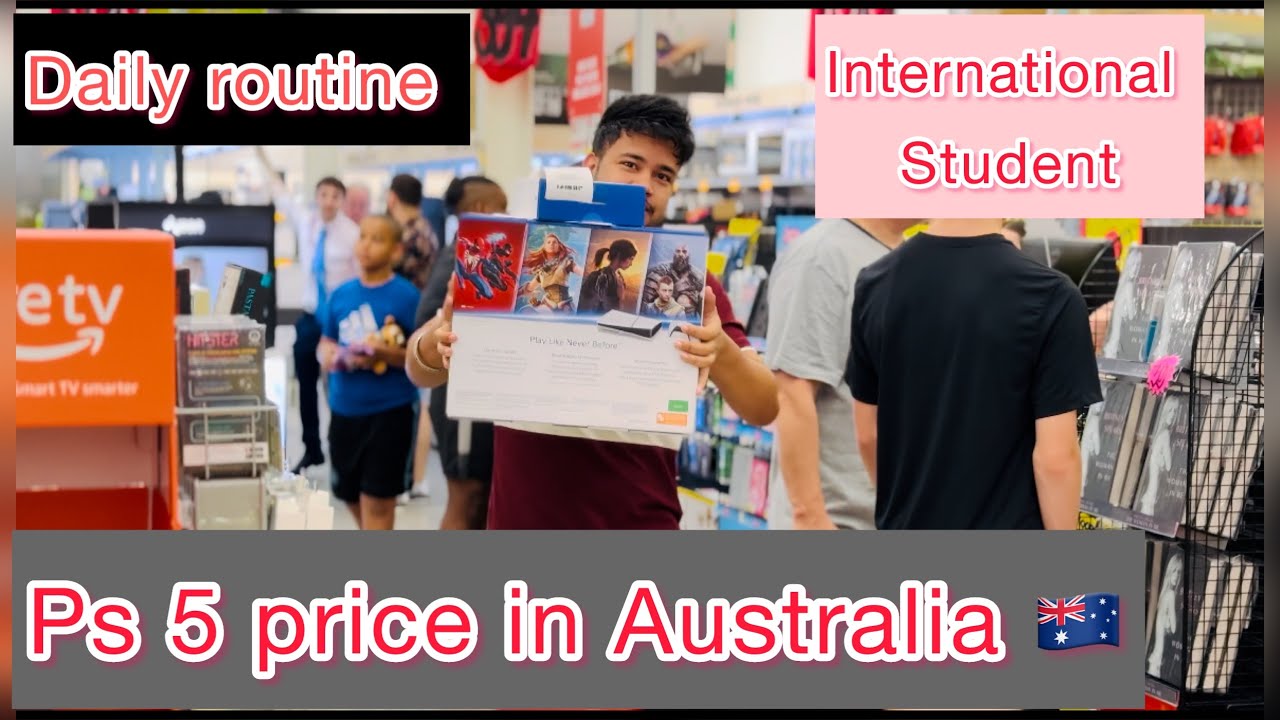 What is the price of PS5 ? International student |australia🇦🇺
