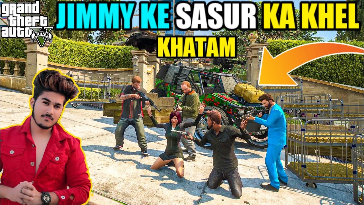 GTA 5 : JIMMY KE SASUR KO MAARNA HAI WITH FRANKLIN AND AMANDA OMG | GTA V GAMEPLAY #29