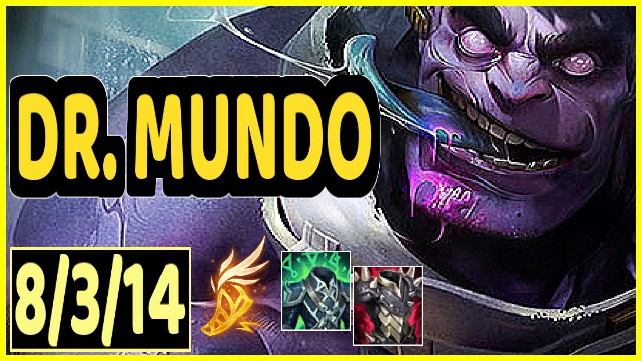 DR. MUNDO VS MORDEKAISER - 8/3/14 KDA JUNGLE GAMEPLAY